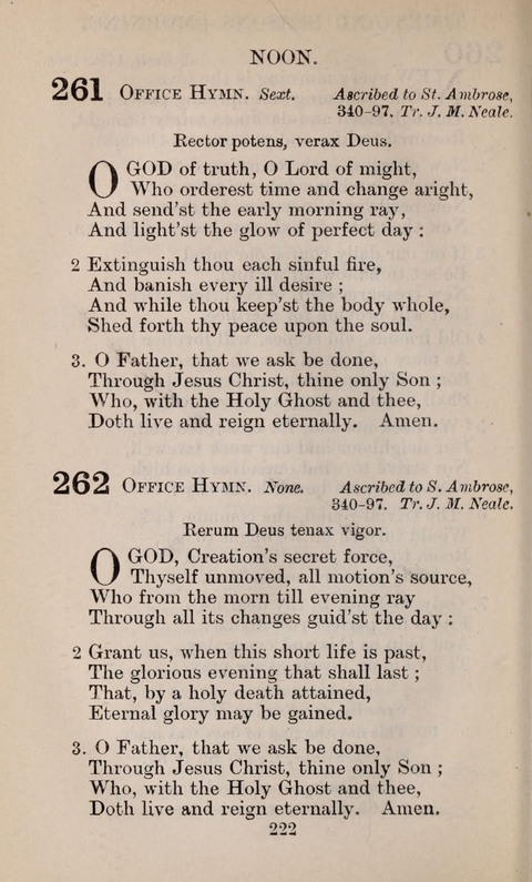 The English Hymnal page 222