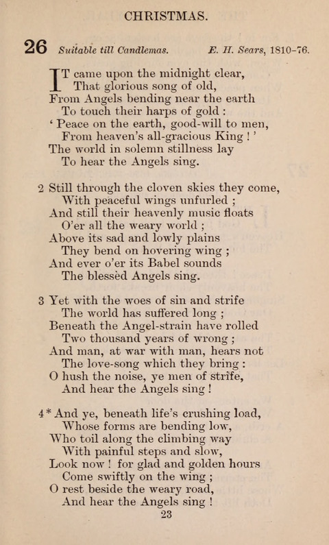 The English Hymnal page 23