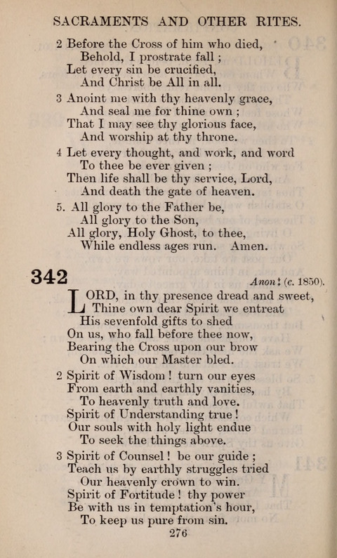The English Hymnal page 276