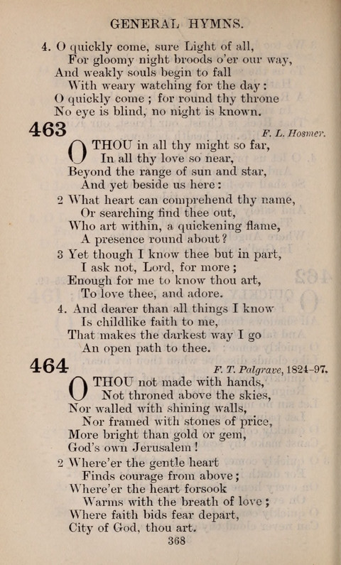 The English Hymnal page 368