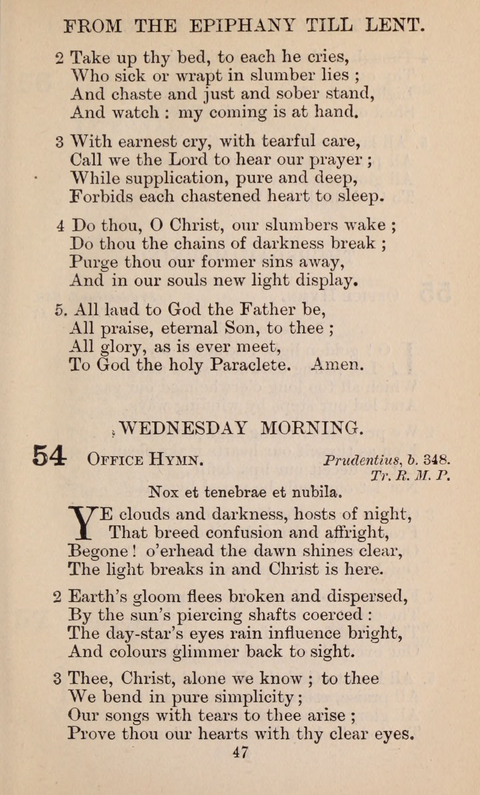 The English Hymnal page 47