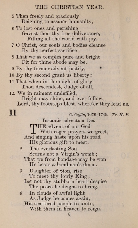 The English Hymnal page 8