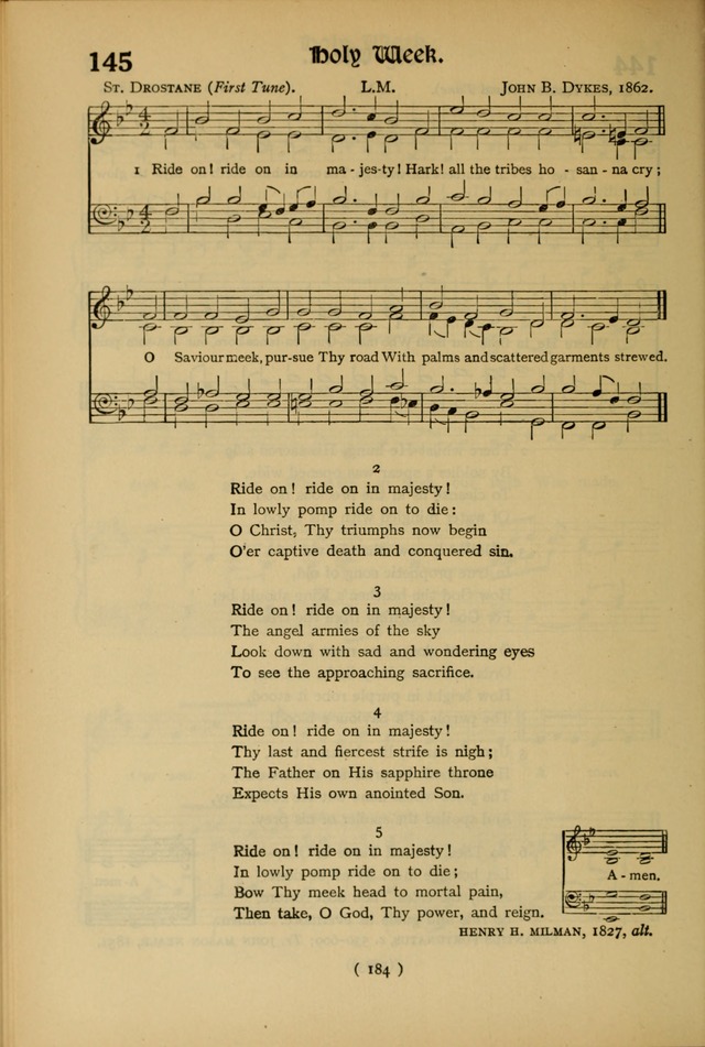 The Hymnal: as authorized and approved by the General Convention of the Protestant Episcopal Church in the United States of America in the year of our Lord 1916 page 254