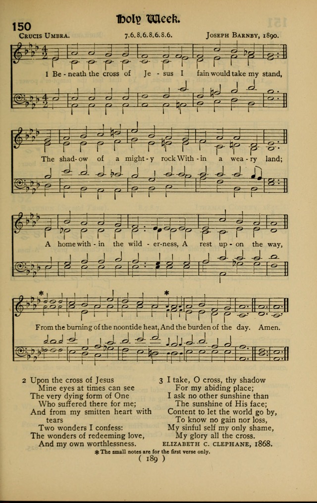 The Hymnal: as authorized and approved by the General Convention of the Protestant Episcopal Church in the United States of America in the year of our Lord 1916 page 259