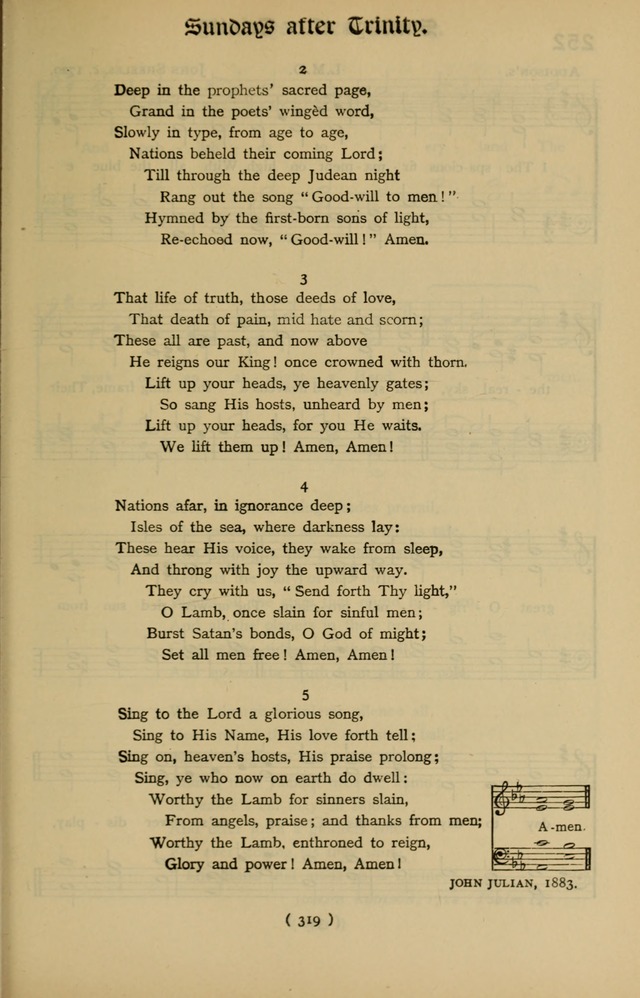 The Hymnal: as authorized and approved by the General Convention of the Protestant Episcopal Church in the United States of America in the year of our Lord 1916 page 394
