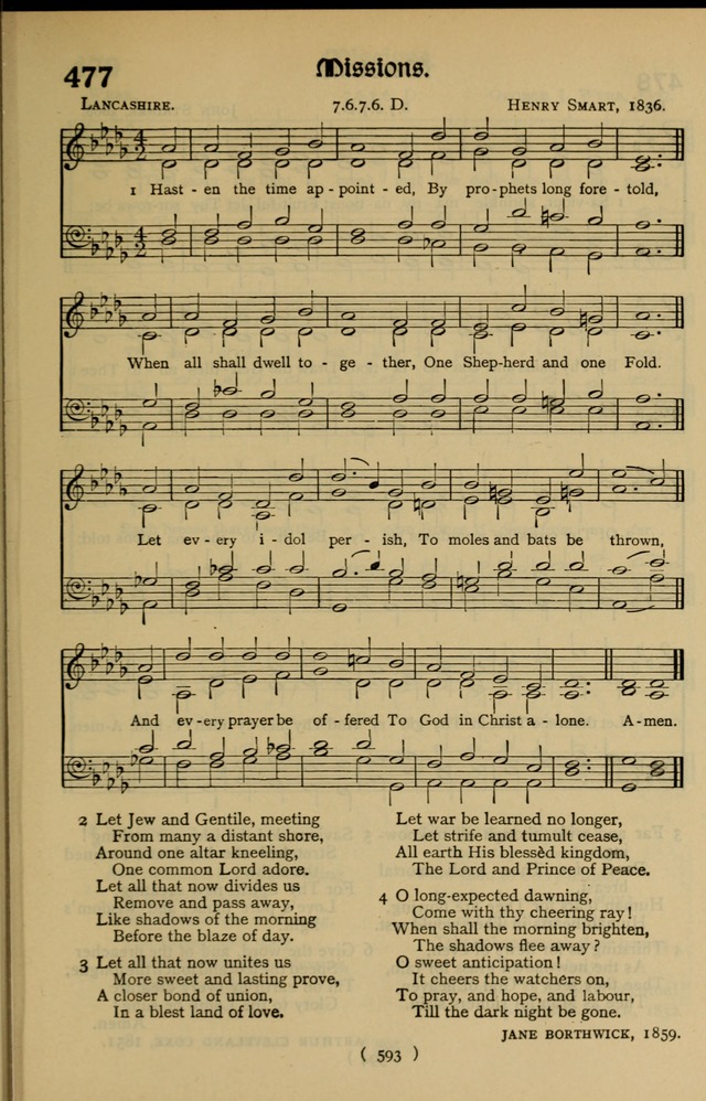 The Hymnal: as authorized and approved by the General Convention of the Protestant Episcopal Church in the United States of America in the year of our Lord 1916 page 668