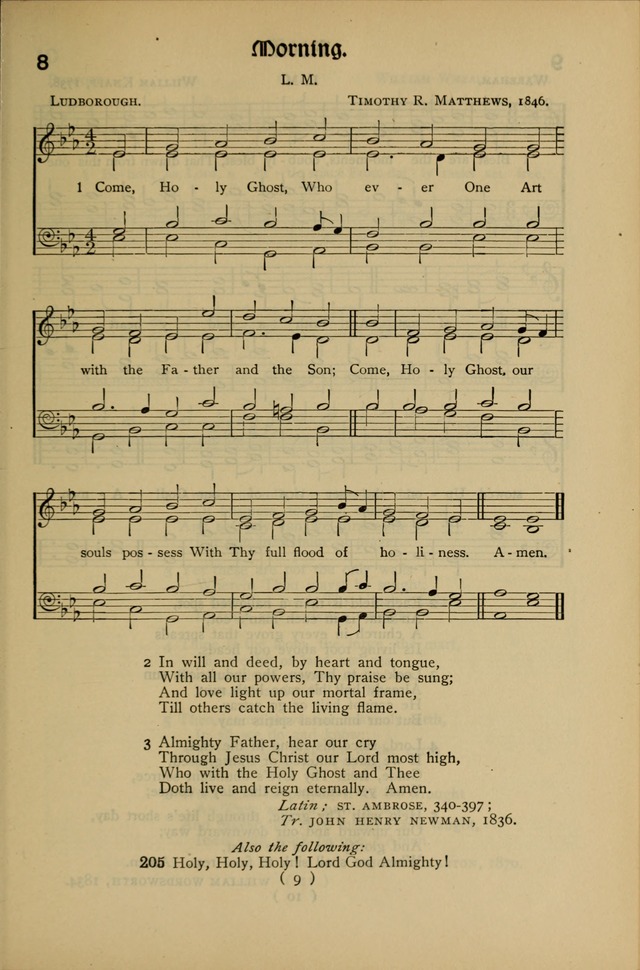 The Hymnal: as authorized and approved by the General Convention of the Protestant Episcopal Church in the United States of America in the year of our Lord 1916 page 79