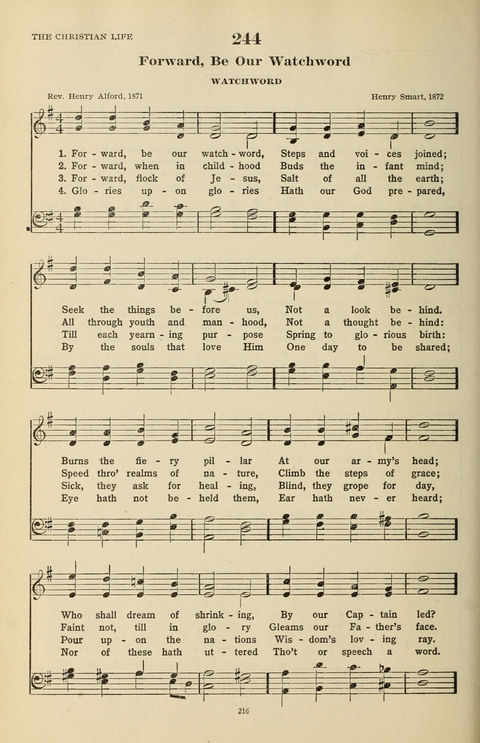 The Evangelical Hymnal page 218