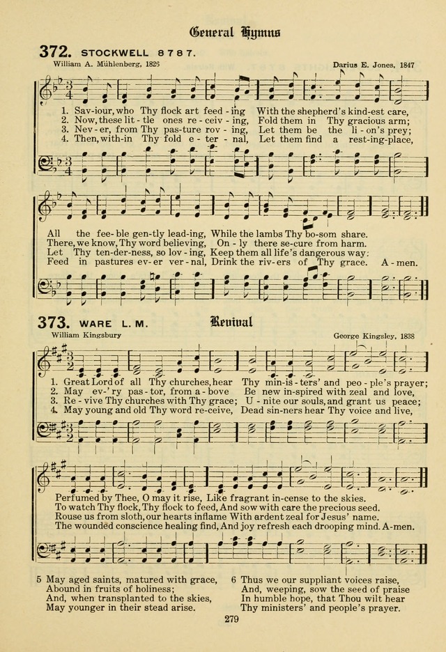 The Evangelical Hymnal page 281