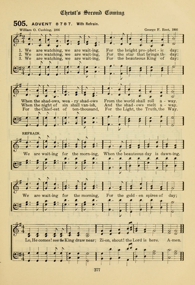 The Evangelical Hymnal page 379