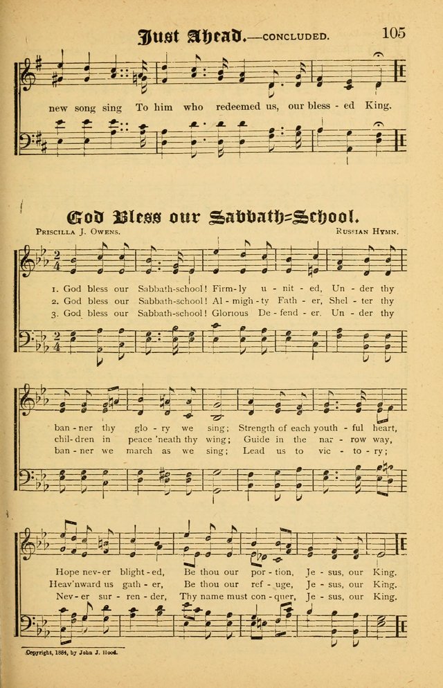 The Emory Hymnal No. 2: sacred hymns and music for use in public worship, Sunday-schools, social meetings and family worship page 107