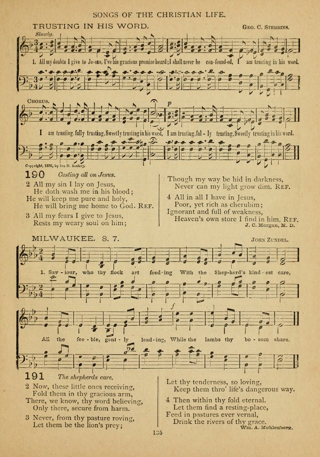 The Epworth Hymnal: containing standard hymns of the Church, songs for the Sunday-School, songs for social services, songs for the home circle, songs for special occasions page 140