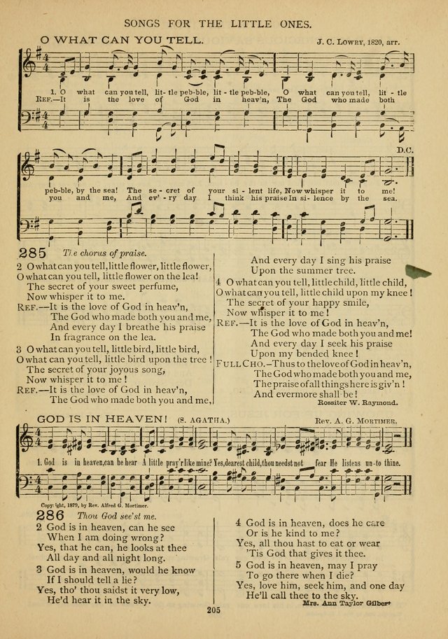 The Epworth Hymnal: containing standard hymns of the Church, songs for the Sunday-School, songs for social services, songs for the home circle, songs for special occasions page 210