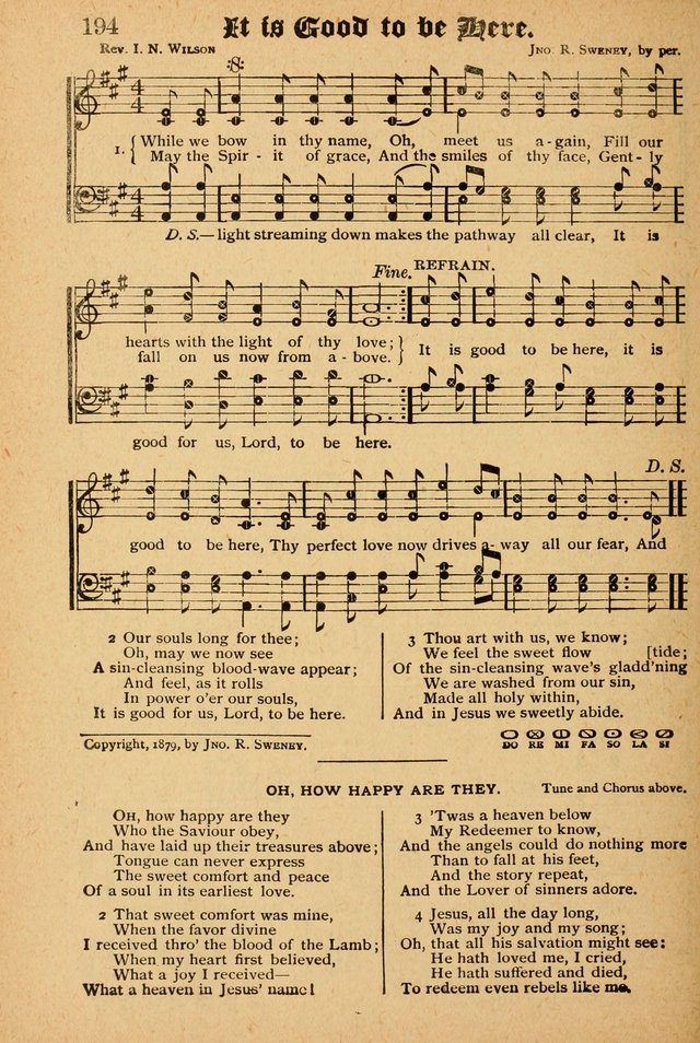 The Emory Hymnal: a collection of sacred hymns and music for use in public worship, Sunday-schools, social meetings and family worship page 192