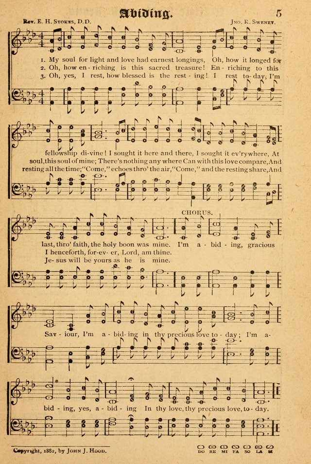 The Emory Hymnal: a collection of sacred hymns and music for use in public worship, Sunday-schools, social meetings and family worship page 5