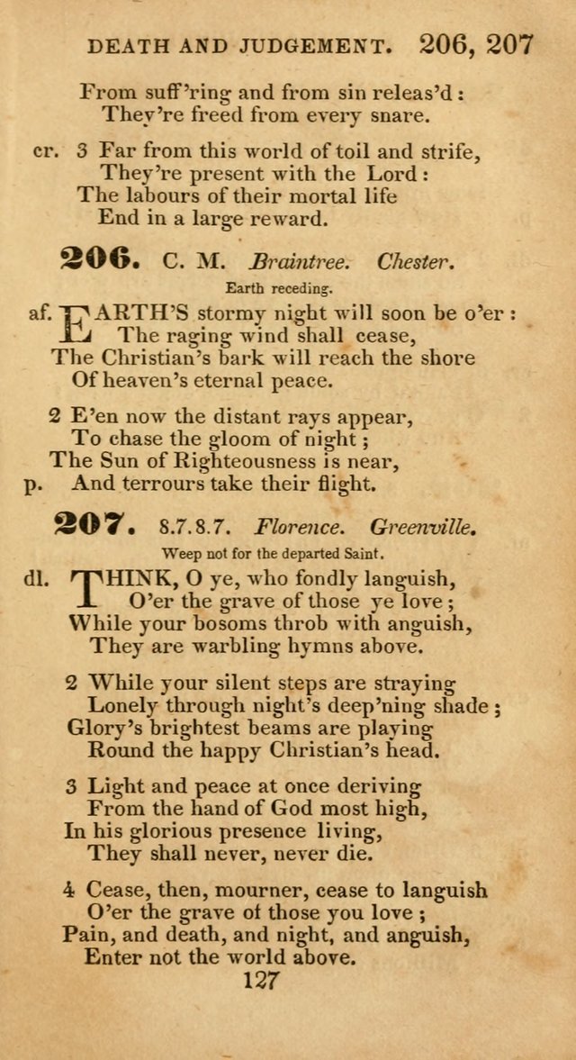 Evangelical Hymns: original and selected: designed for the use of families and private circles; for social prayer meetings, seasons of revival or oother occasions of special interest page 123