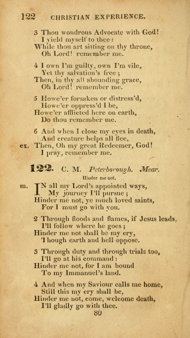 Evangelical Hymns: original and selected: designed for the use of families and private circles; for social prayer meetings, seasons of revival or oother occasions of special interest page 76