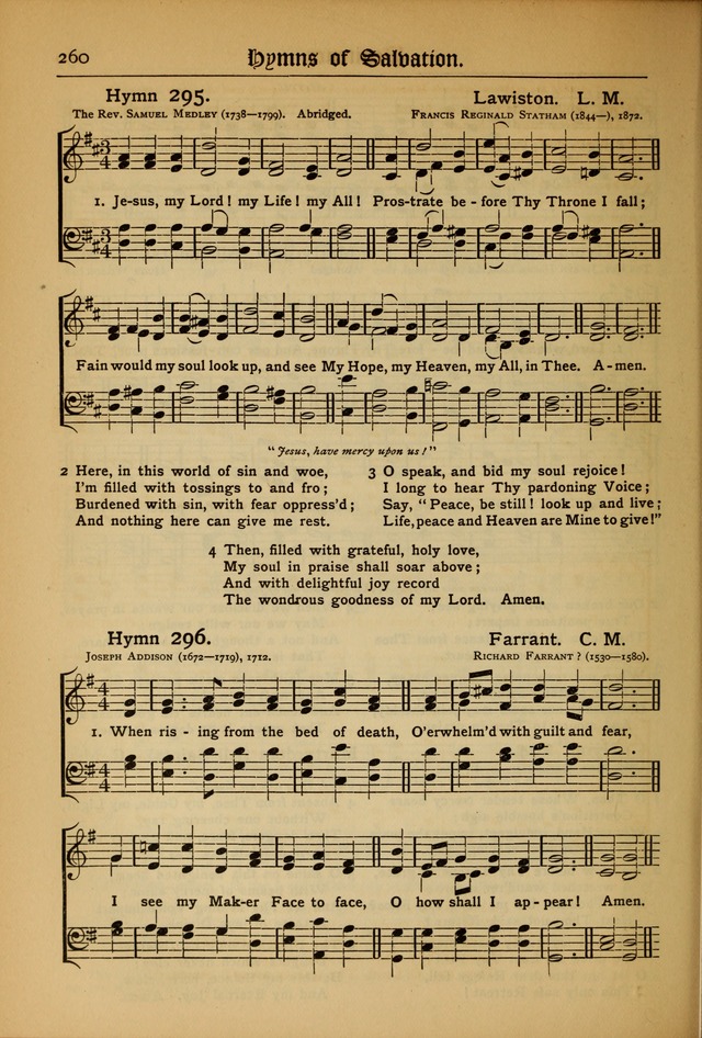 The Evangelical Hymnal with Tunes page 264