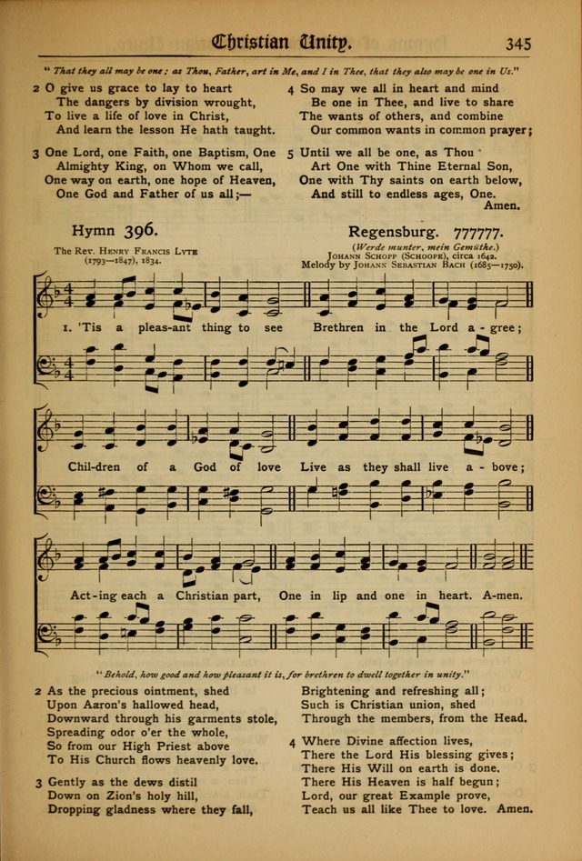 The Evangelical Hymnal with Tunes page 349
