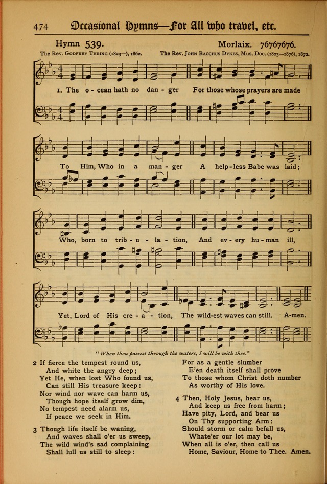 The Evangelical Hymnal with Tunes page 478