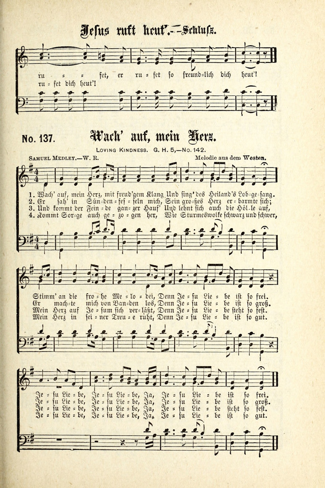 Evangeliums-Lieder 1 und 2 (Gospel Hymns) page 137