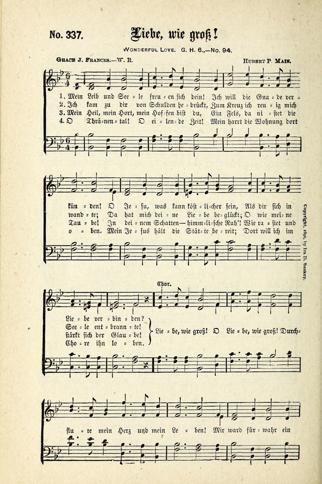 Evangeliums-Lieder 1 und 2 (Gospel Hymns) page 336