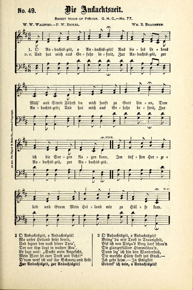Evangeliums-Lieder 1 und 2 (Gospel Hymns) page 47