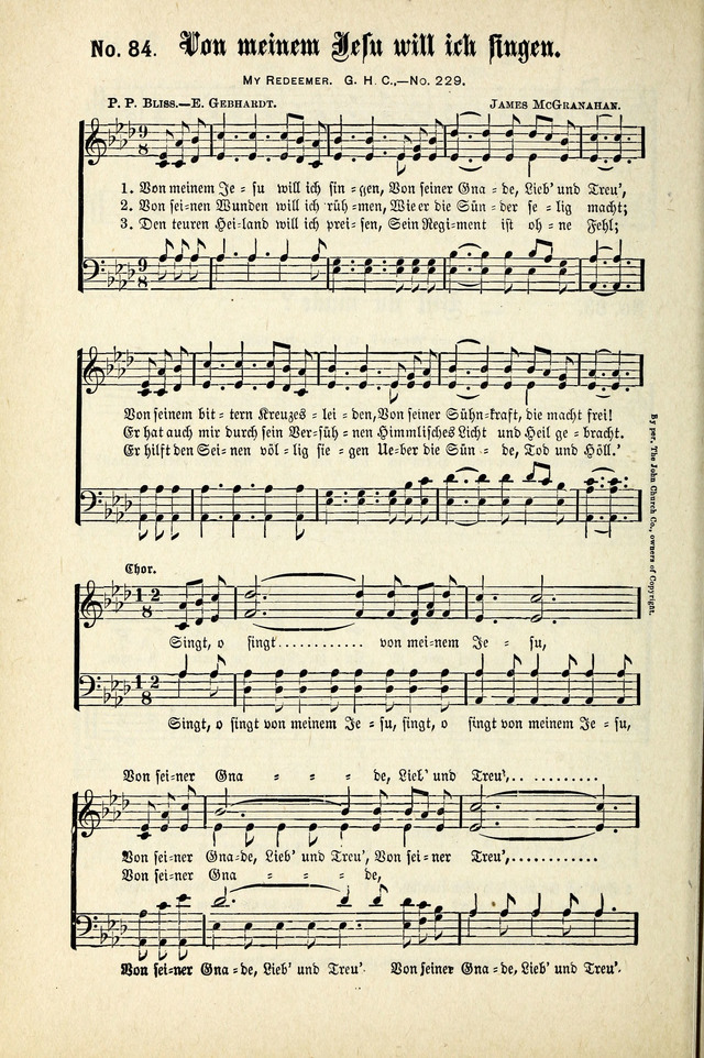 Evangeliums-Lieder 1 und 2 (Gospel Hymns) page 82
