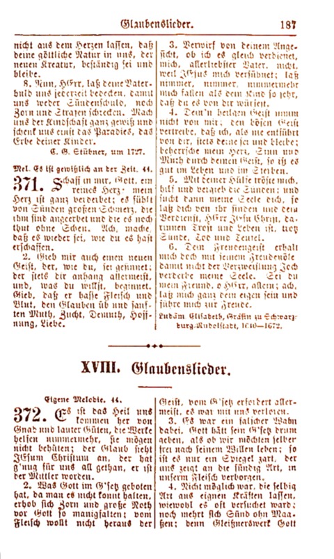 Evang.-Lutherisches Gesangbuch page 188
