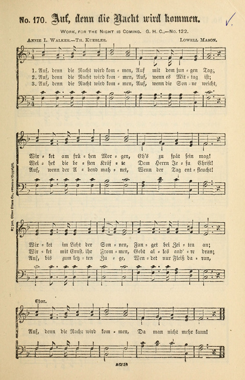 Evangeliums-Lieder 1 und 2: (Gospel Hymns) mit deutschen Kernliedern page 173