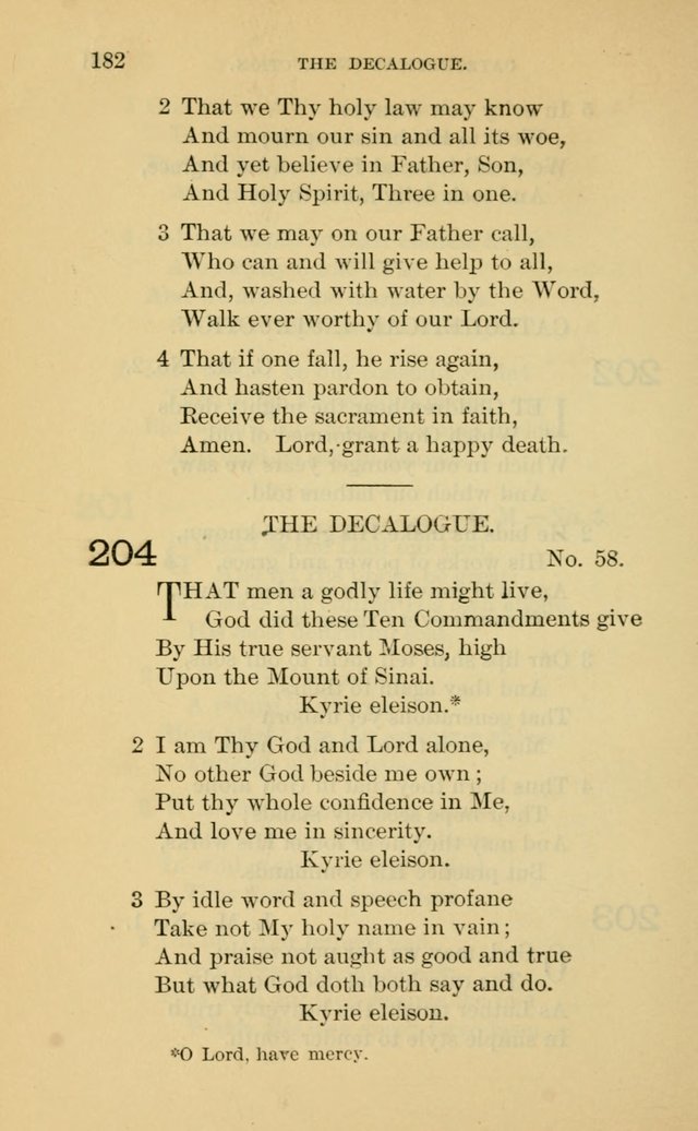 Evangelical Lutheran Hymnal page 182
