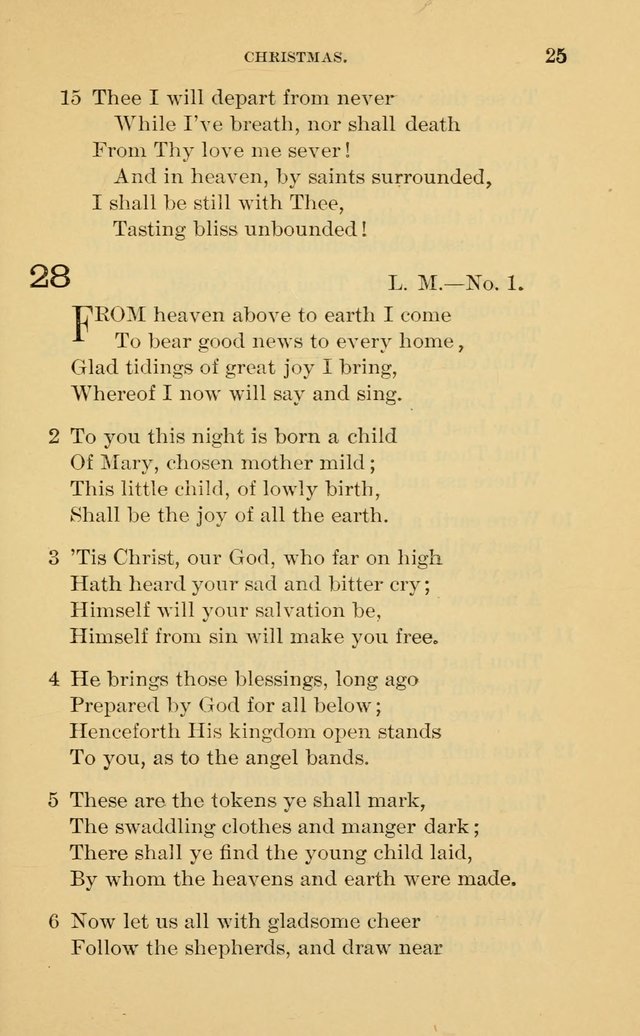 Evangelical Lutheran Hymnal page 25