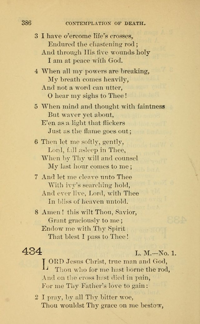 Evangelical Lutheran Hymnal page 386