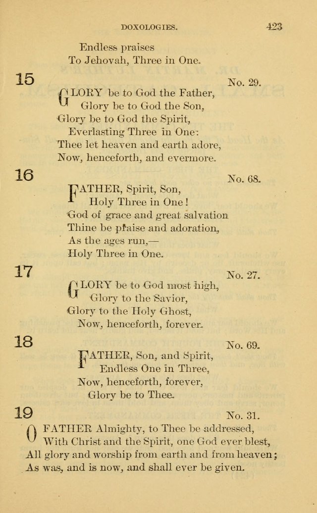 Evangelical Lutheran Hymnal page 423