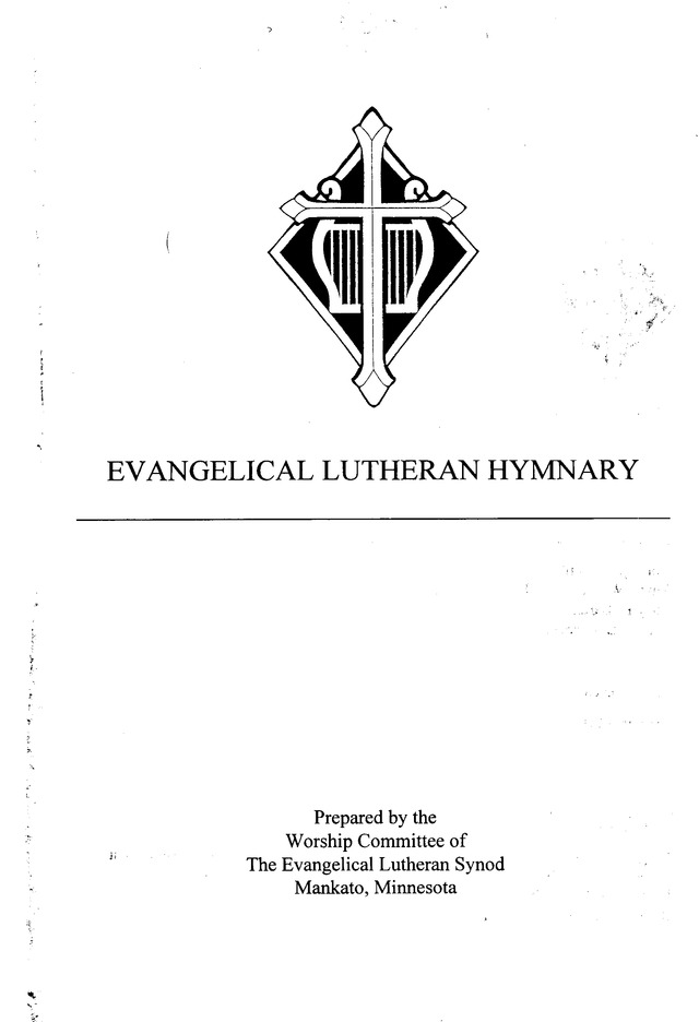 Evangelical Lutheran Hymnary page 1