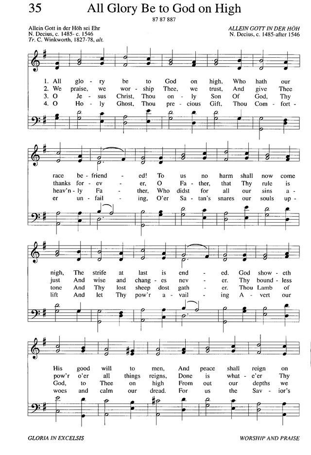 Evangelical Lutheran Hymnary page 242