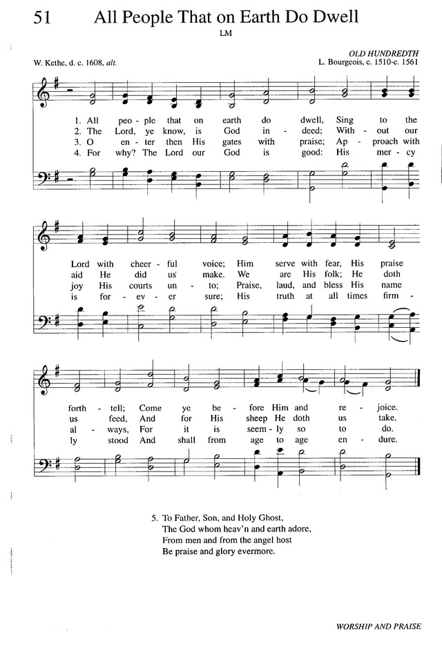 Evangelical Lutheran Hymnary page 268