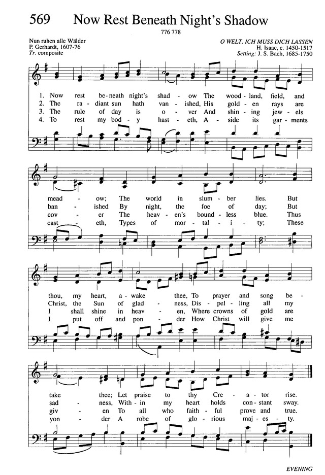 Evangelical Lutheran Hymnary page 874