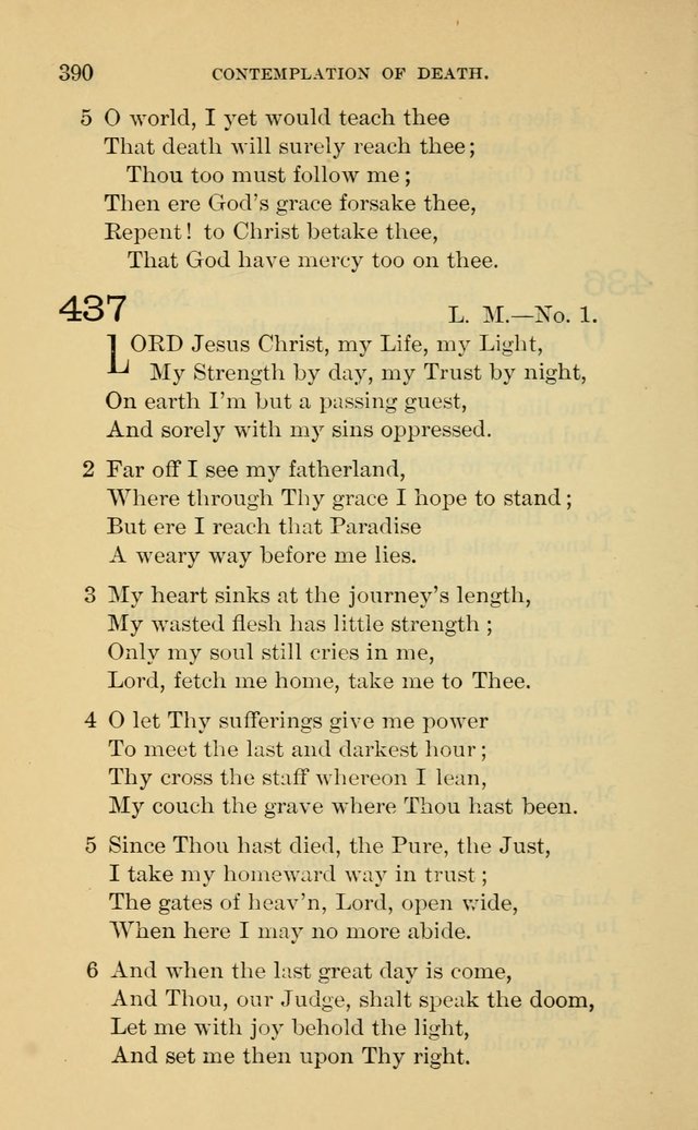 Evangelical Lutheran Hymnal. 9th ed. page 390