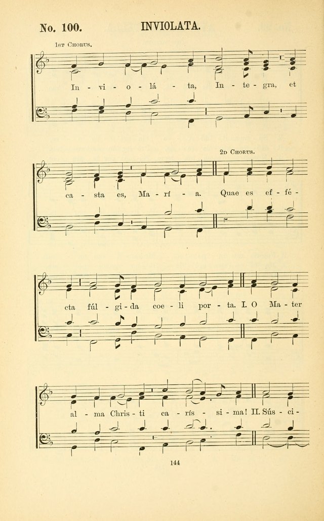 English and Latin Hymns, or Harmonies to Part I of the Roman Hymnal: for the Use of Congregations, Schools, Colleges, and Choirs page 157