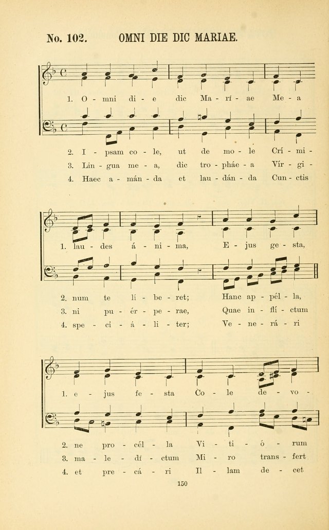 English and Latin Hymns, or Harmonies to Part I of the Roman Hymnal: for the Use of Congregations, Schools, Colleges, and Choirs page 163