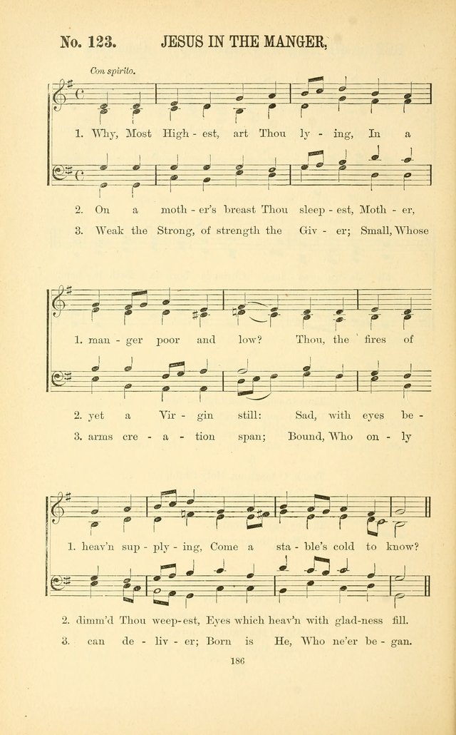 English and Latin Hymns, or Harmonies to Part I of the Roman Hymnal: for the Use of Congregations, Schools, Colleges, and Choirs page 199