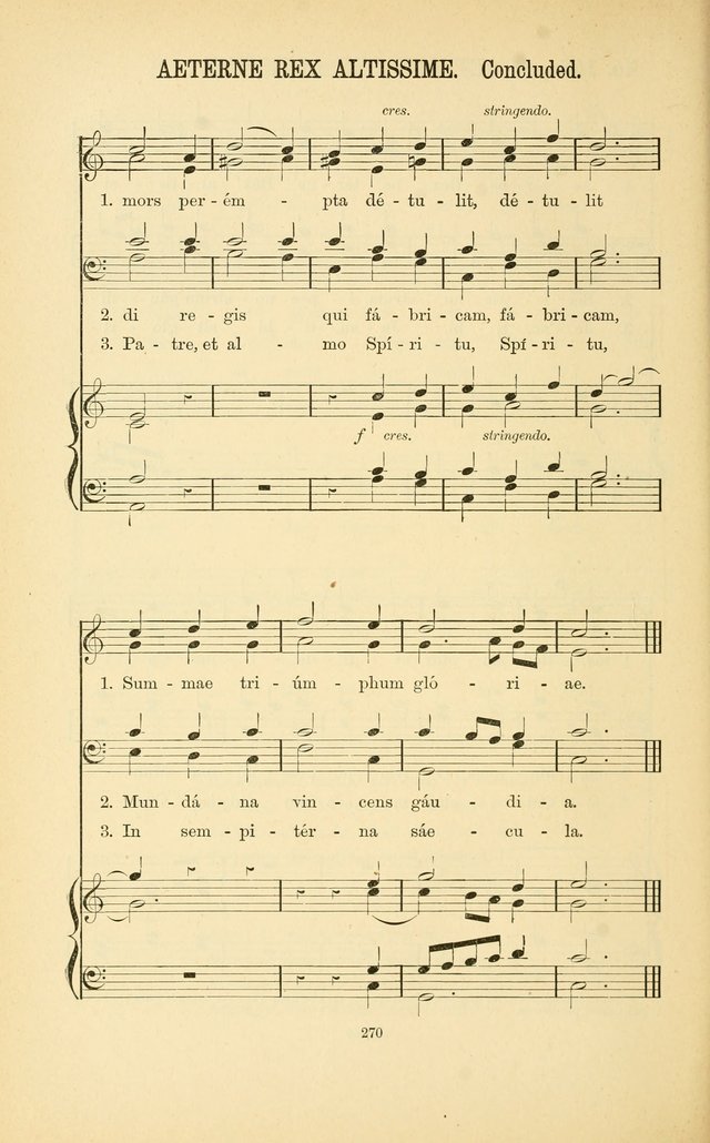 English and Latin Hymns, or Harmonies to Part I of the Roman Hymnal: for the Use of Congregations, Schools, Colleges, and Choirs page 283