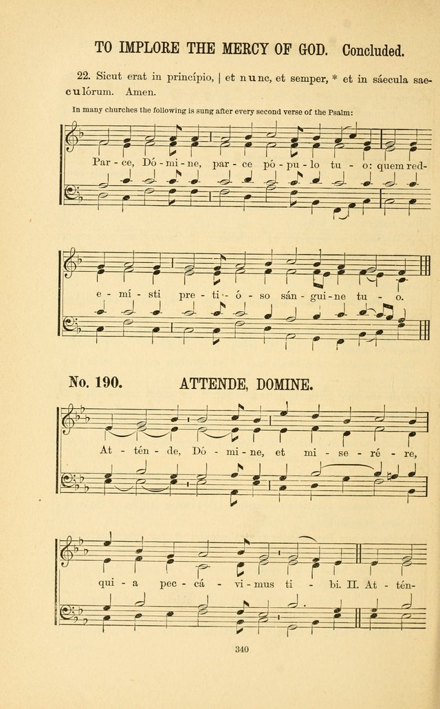 English and Latin Hymns, or Harmonies to Part I of the Roman Hymnal: for the Use of Congregations, Schools, Colleges, and Choirs page 353