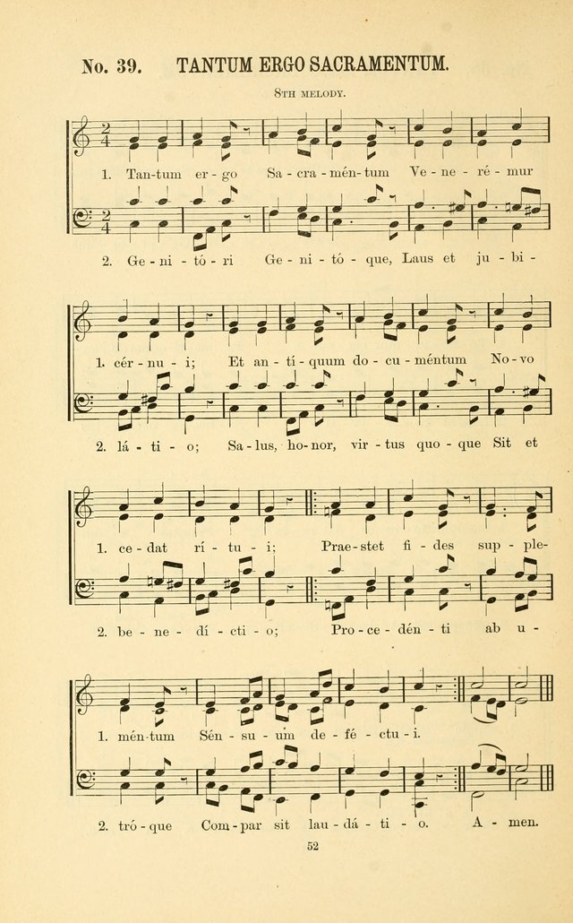 English and Latin Hymns, or Harmonies to Part I of the Roman Hymnal: for the Use of Congregations, Schools, Colleges, and Choirs page 65