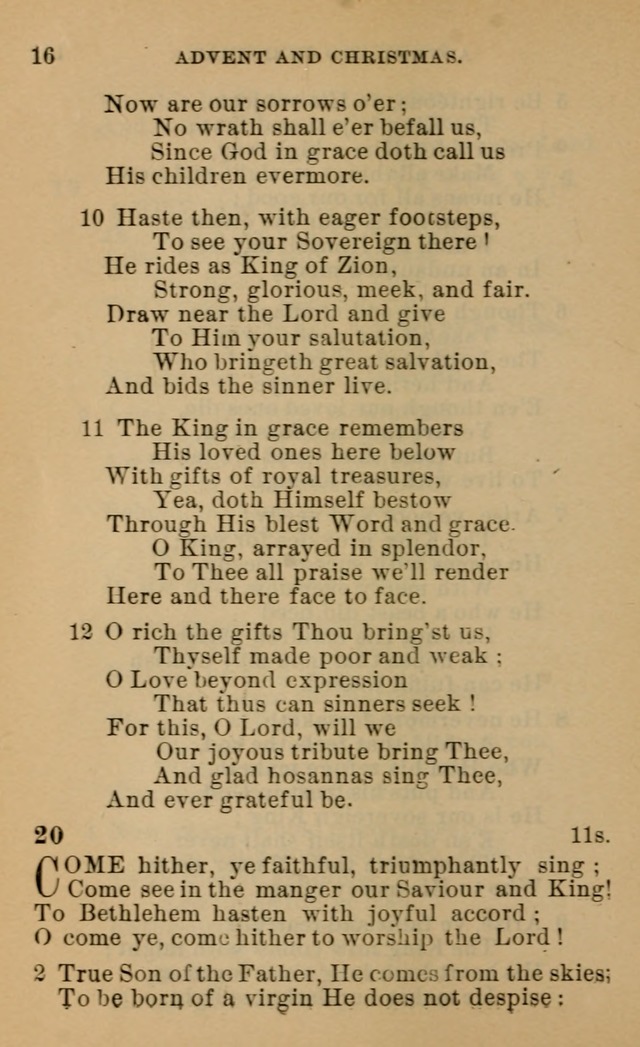 Evangelical Lutheran Hymn-book page 211