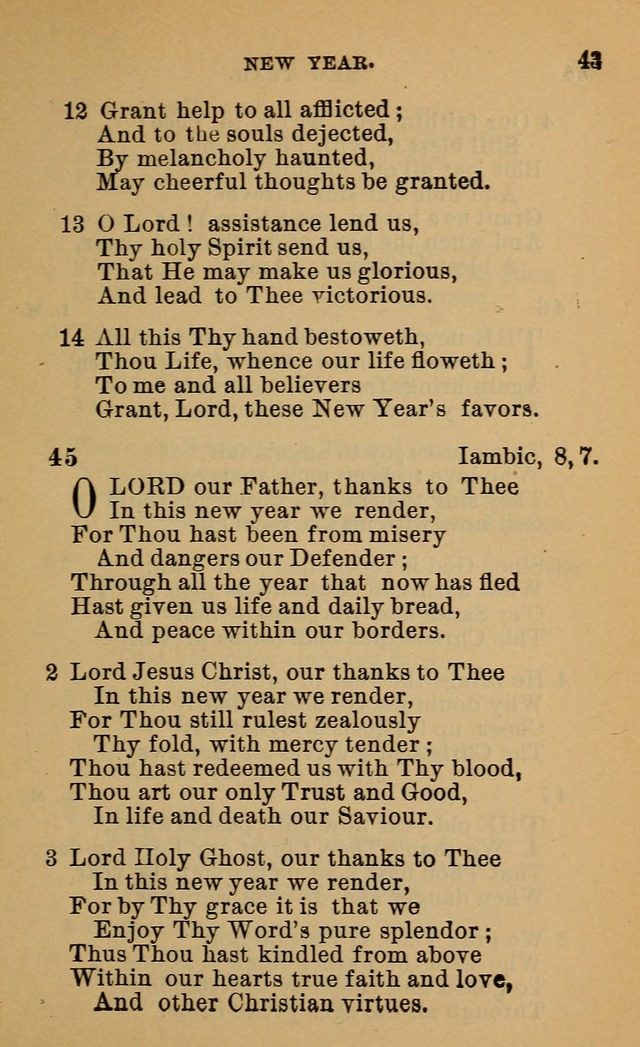 Evangelical Lutheran Hymn-book page 238