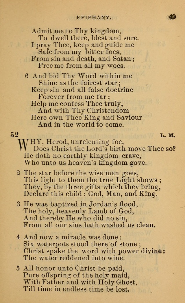 Evangelical Lutheran Hymn-book page 244