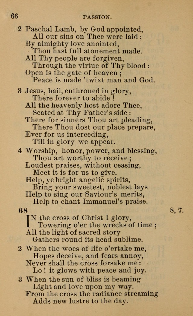 Evangelical Lutheran Hymn-book page 261