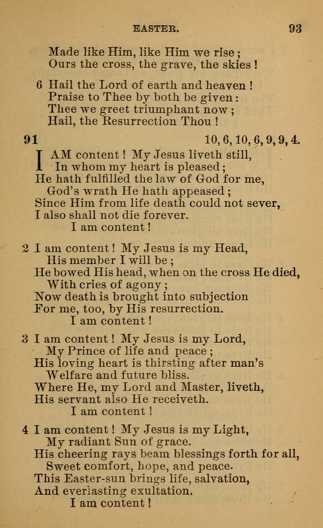 Evangelical Lutheran Hymn-book page 288